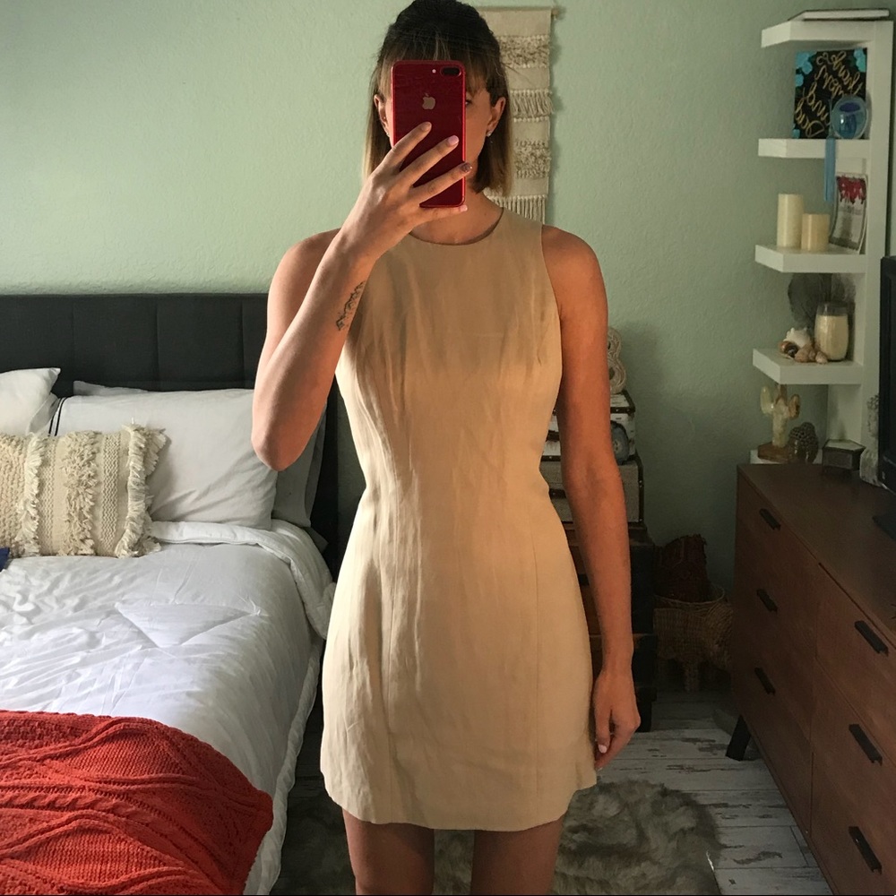 I.N.C. Tan Business Dress